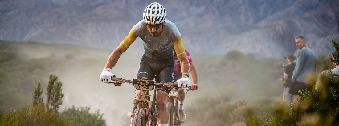 Kevin Panhuyzen en Frans Claes staan 14e halverwege de Cape Epic!