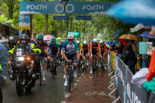 Steyn in actie bij Omloop der Zevenheuvelen, gemaakt door Dick Soepenberg