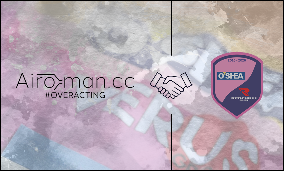 Airoman.cc en O'Shea Red Chili Bikes starten partnerschap voor 2026.