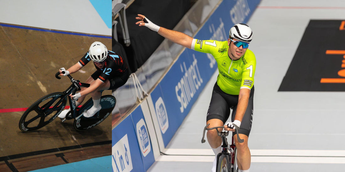 Zesdaagse van Rotterdam: Justus en Jenna over ritme, races en de rush van de baan